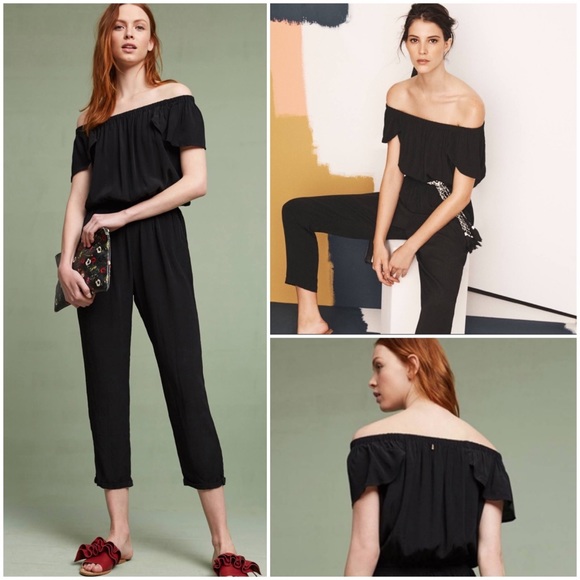 Anthropologie Pants - BNWT Anthropologie Nighttide Jumpsuit New Black